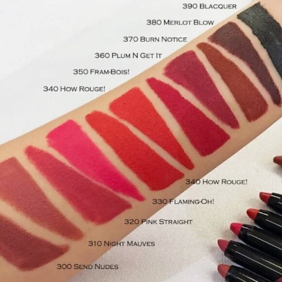 NEW Marc Jacobs Le Marc 16 Hour Stay Liquid Lip Crayon HOW ROUGUE #340 RARE - Picture 3 of 8